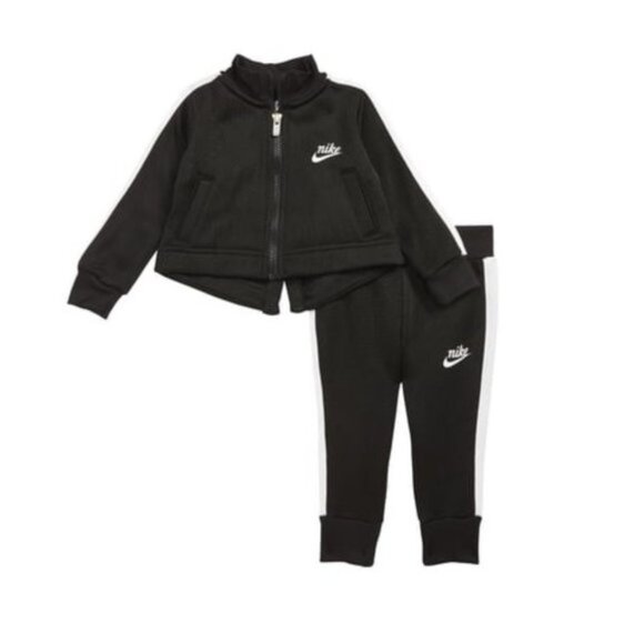 Infant Girl's Nike Icon Jacket & Track Pants Set - Picture 1 of 8